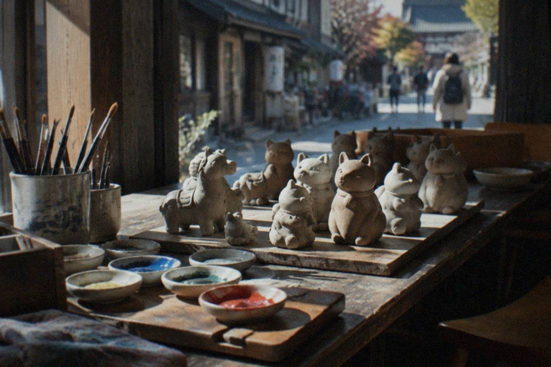 Hakata Doll Painting, Fukuoka