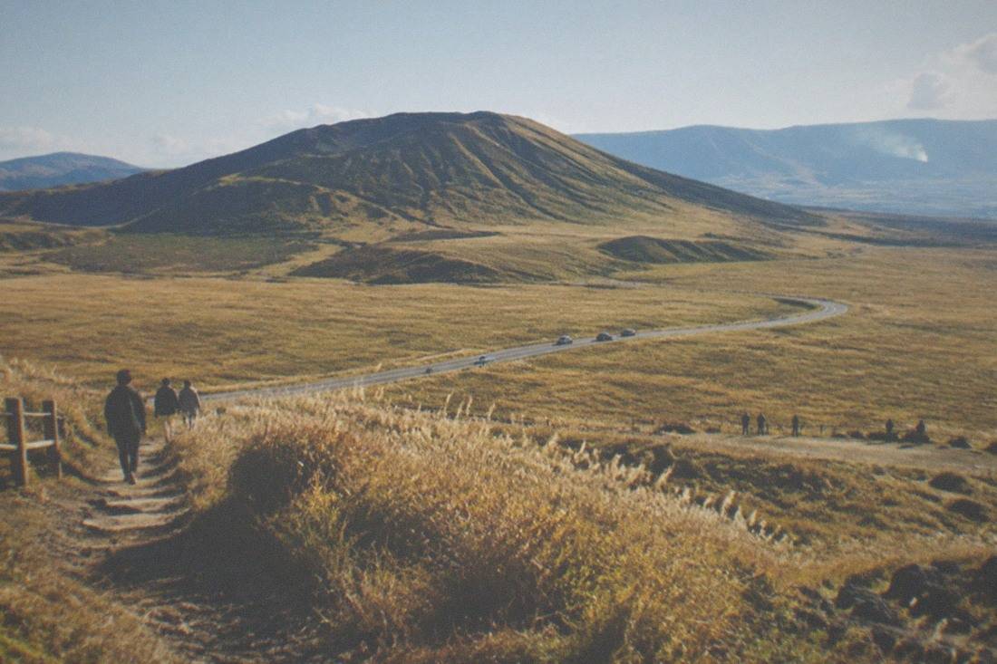 Aso Volcano, Kusasenri Grasslands, Fukuoka
