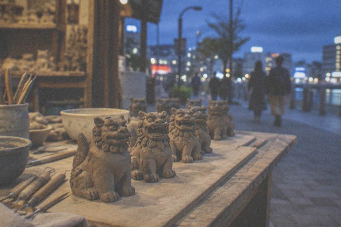 Shisa Amulet Making Workshop, Fukuoka